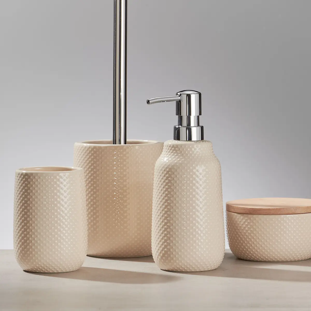 Seifenspender Dotty | Beige