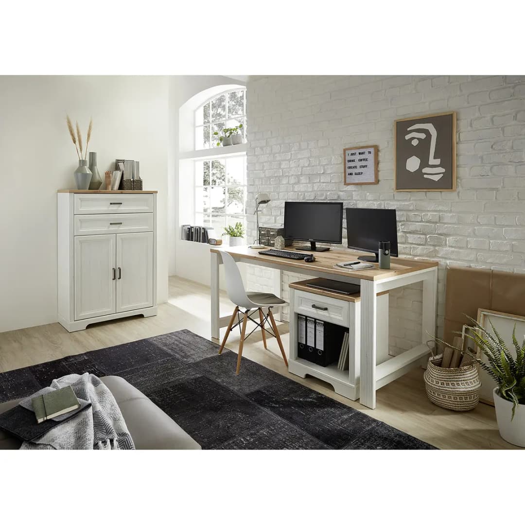 Büroschrank III | Weiß