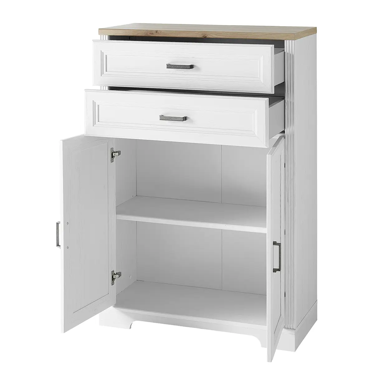 Büroschrank III | Weiß