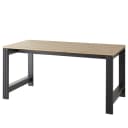 Schreibtisch 160 x 76 x 80cm Grau/Graphit | Grau