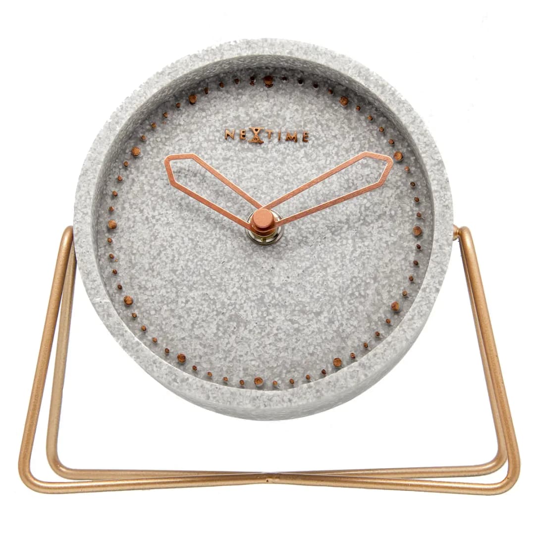 Tischuhr Cross Table | Grau