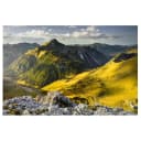 Magnettafel Lechtaler Alpen in Tirol | Mehrfarbig