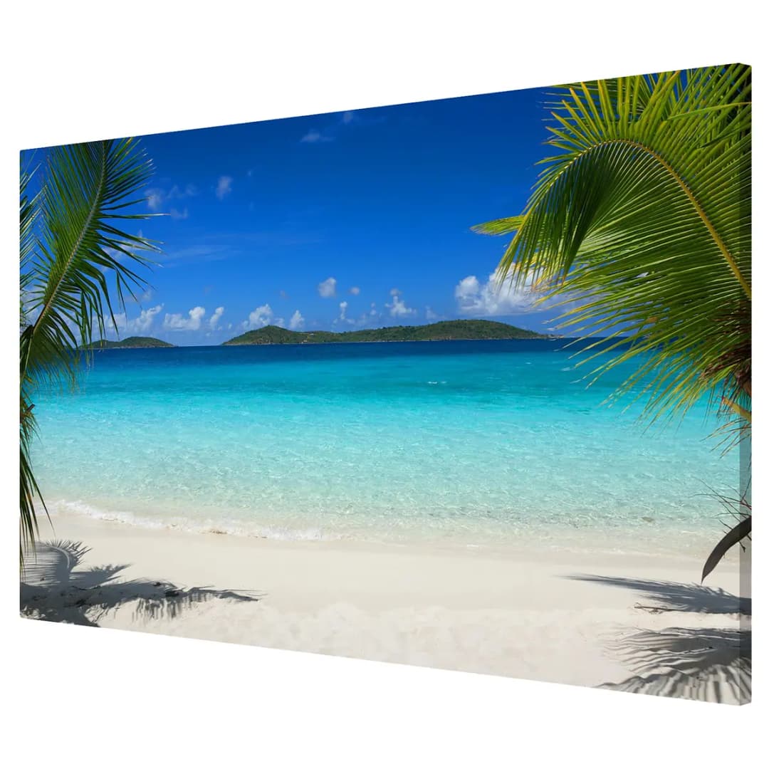 Magnettafel Perfect Maledives | Blau