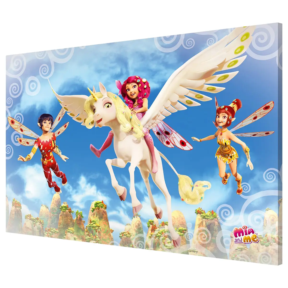 Magnettafel Mia and Me - Über den Wolken | Mehrfarbig
