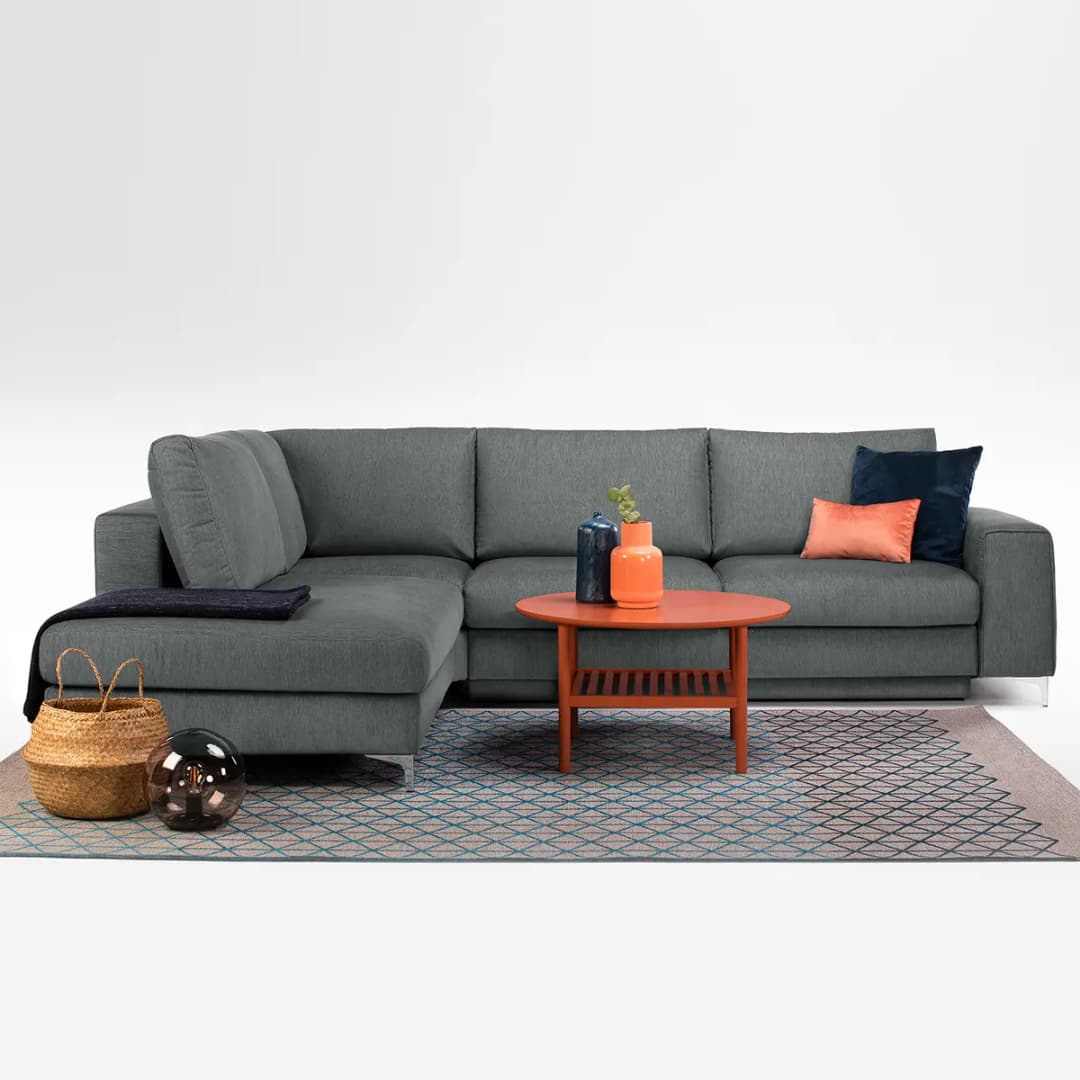 Ecksofa Baitz | Grau