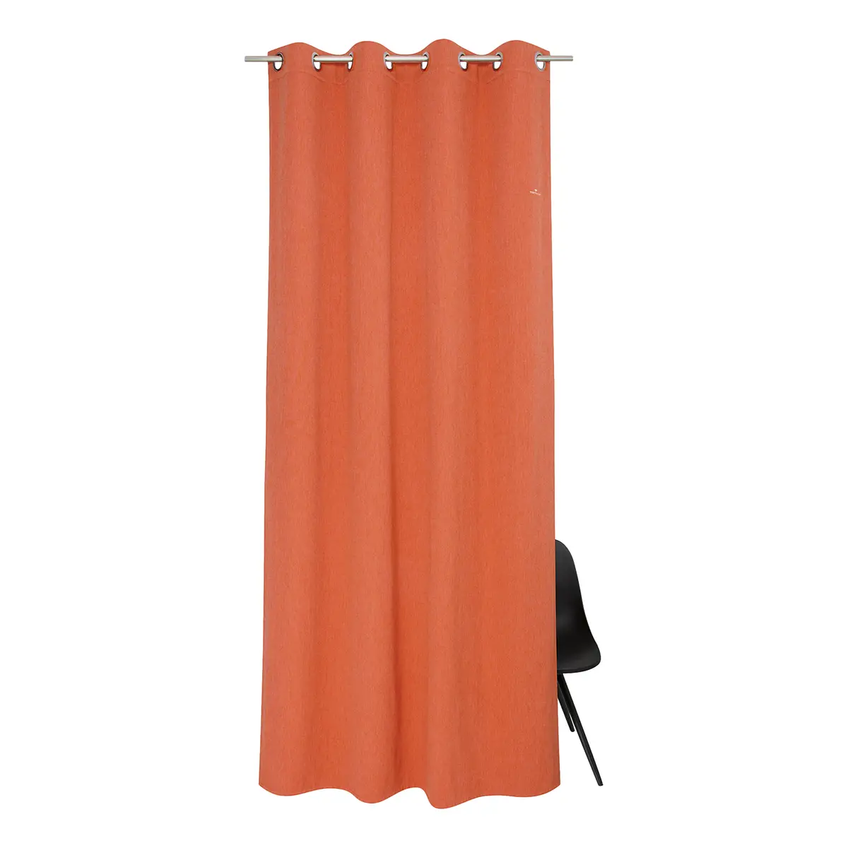 Ösenschal 140 x 250cm Orange/Terracotta | Orange