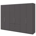Falttürenschrank III 216cm Braun/Havanna | Braun