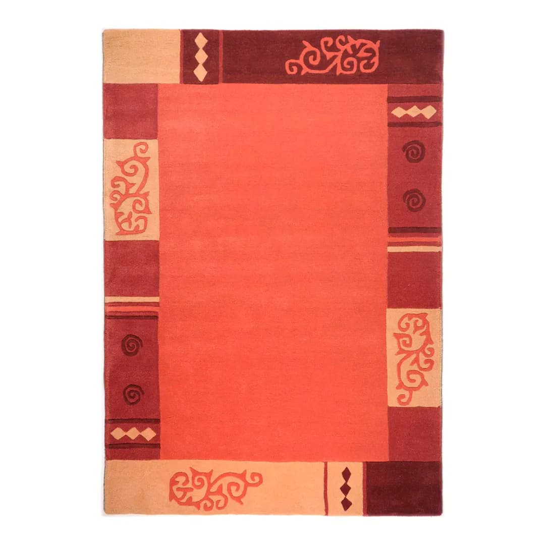 Wollteppich Ambadi | Orange