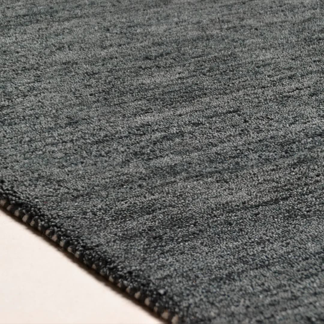 Kurzflorteppich Manhattan Grau/Anthrazit 70 x 140cm | Grau