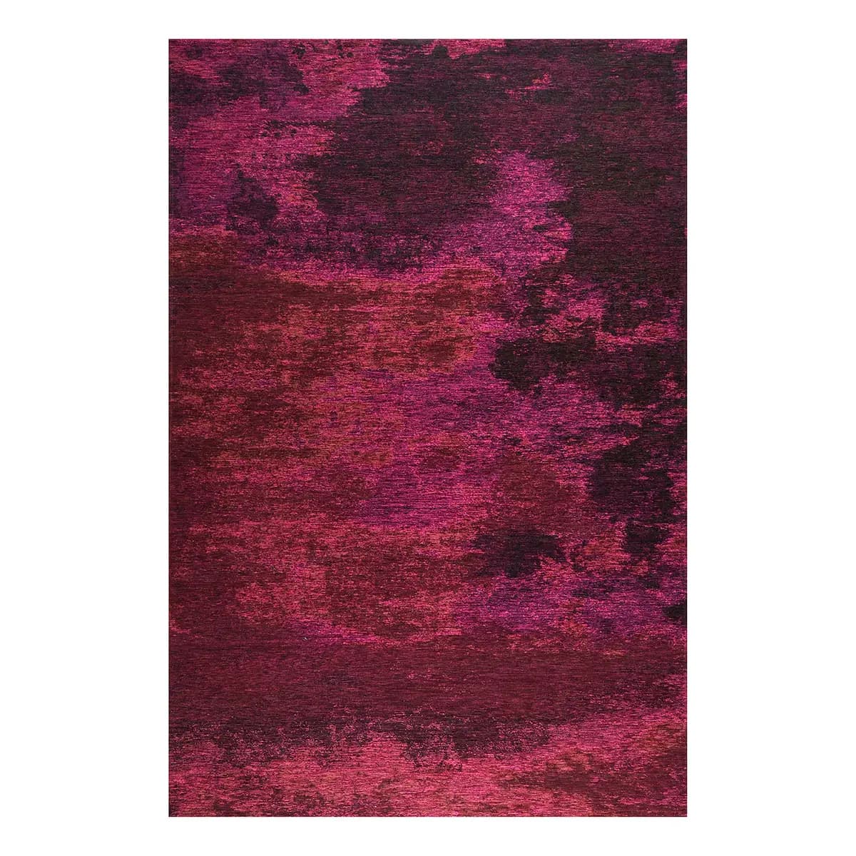 Kurzflorteppich Kapstadt Cloud Violett/Beere 80 x 150cm