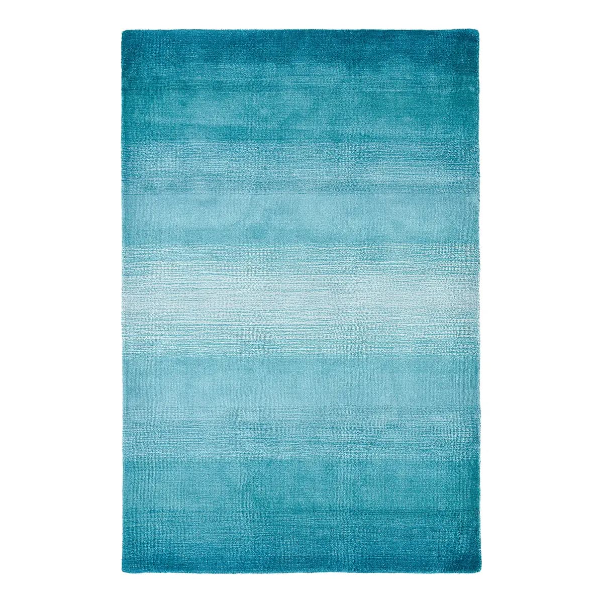 Wollteppich Wool Star Blau/Türkis | Blau