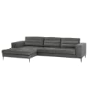 Ecksofa Valmorel | Grau