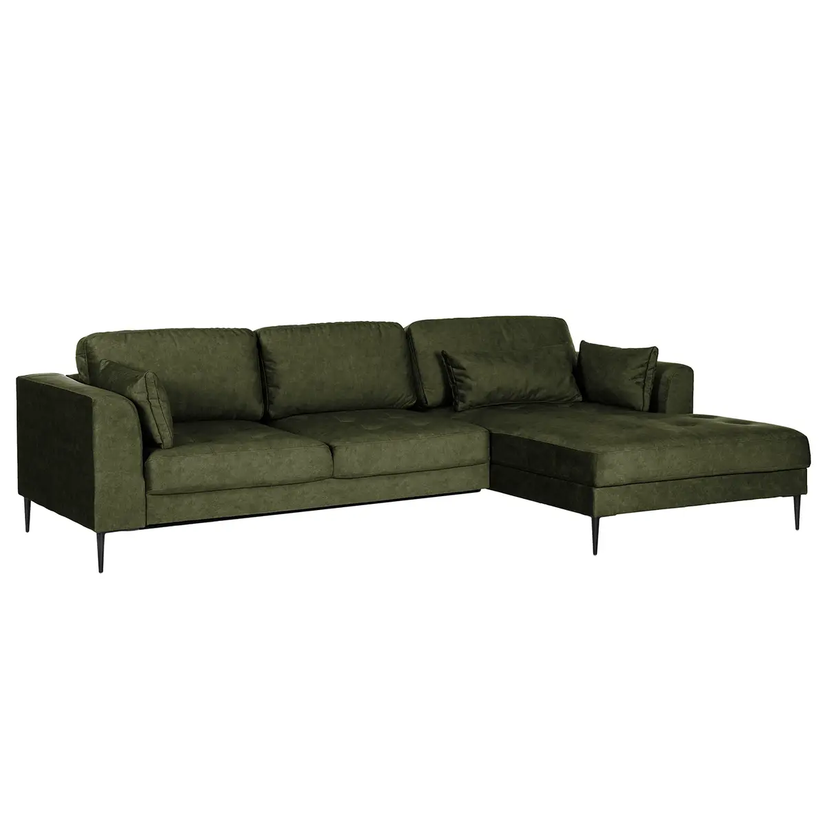 Ecksofa Cori | Grün