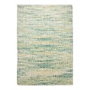 Wollteppich Smooth Comfort Diamond Grün/Grün 65 x 135cm | Grün