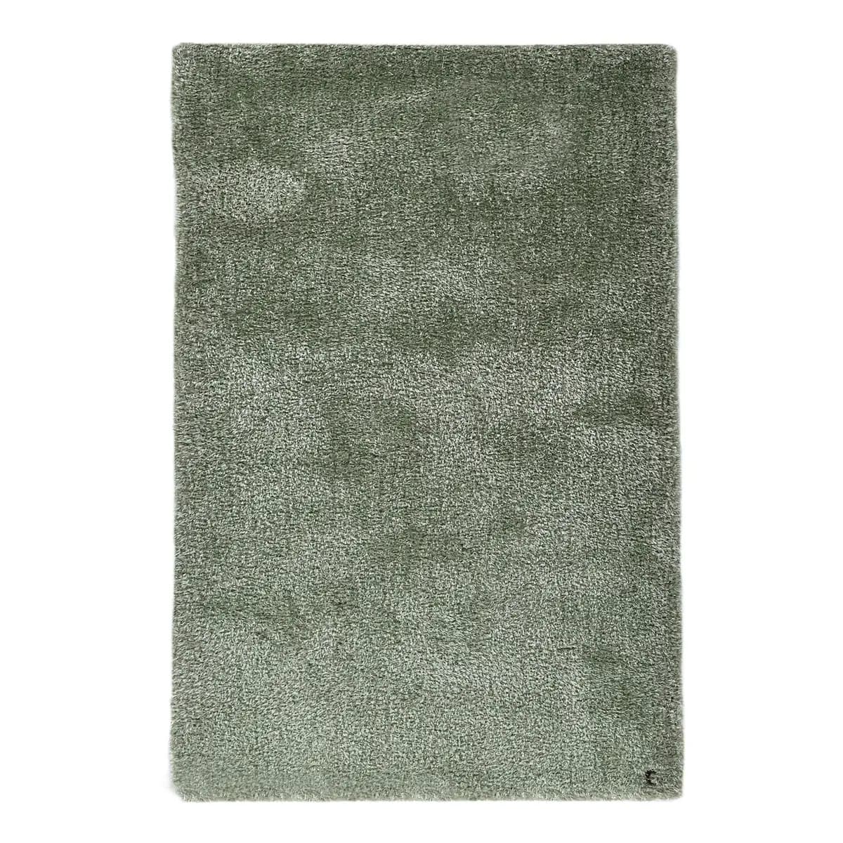 Hochflorteppich Soft I 85 x 155cm Grün/Grün | Grün