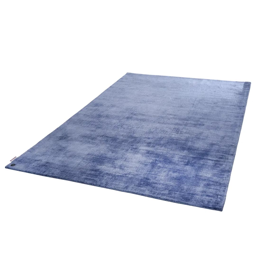 Kurzflorteppich Shine | Blau