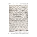 Wollteppich Vintage Nomad Beige 65 x 135cm | Beige