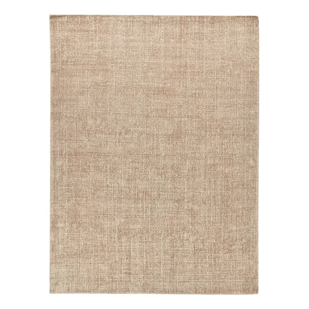 Wollteppich Groove | Braun