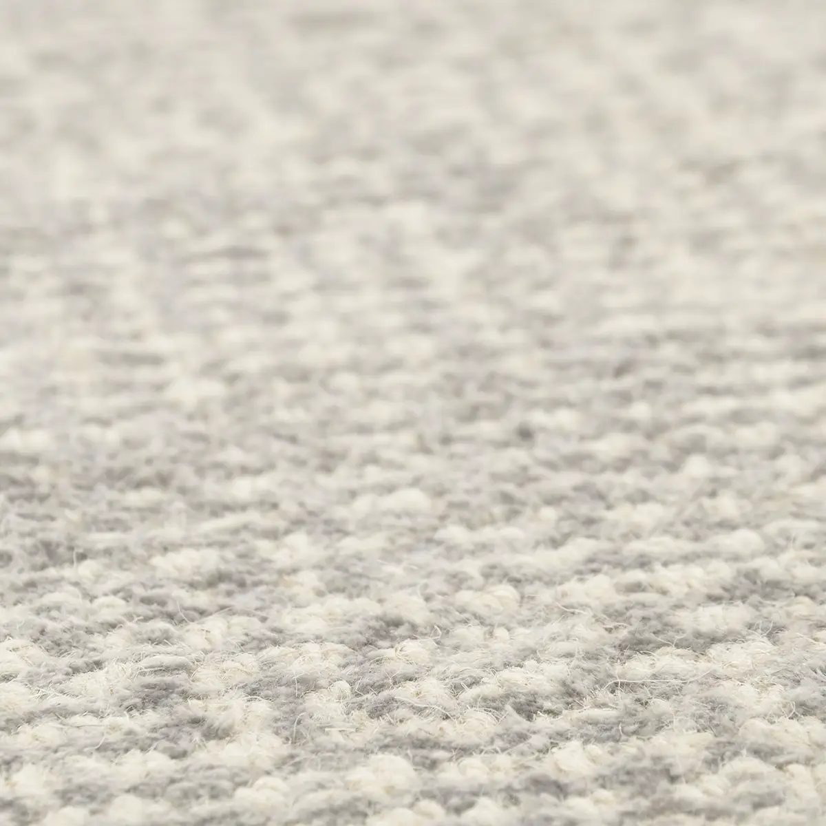 Wollteppich Groove I Silber/Silber 190 x 290cm Mischgewebe
