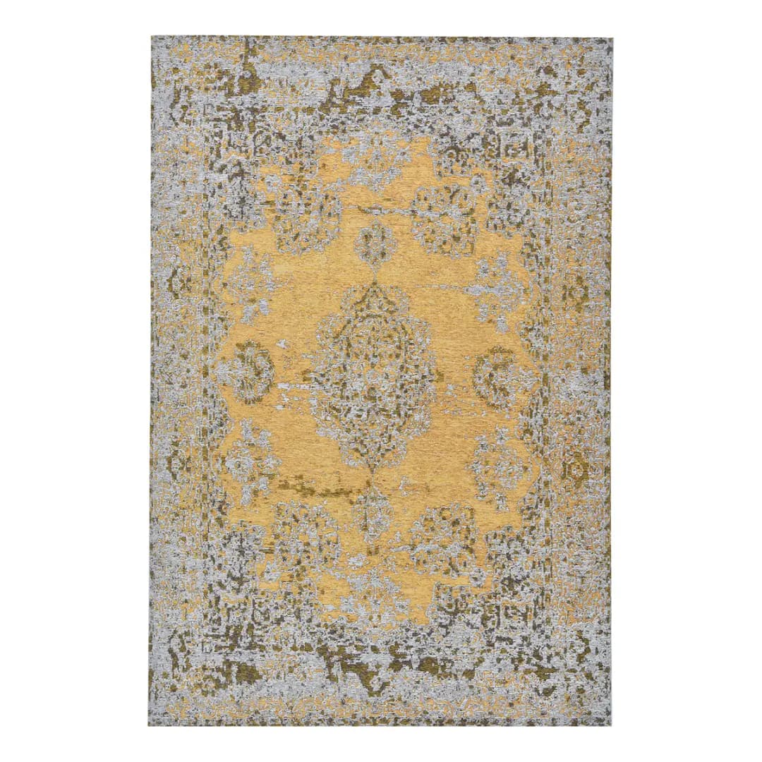 Läufer Funky Orient Kirman 60 x 230cm Gold/Gelb | Gelb