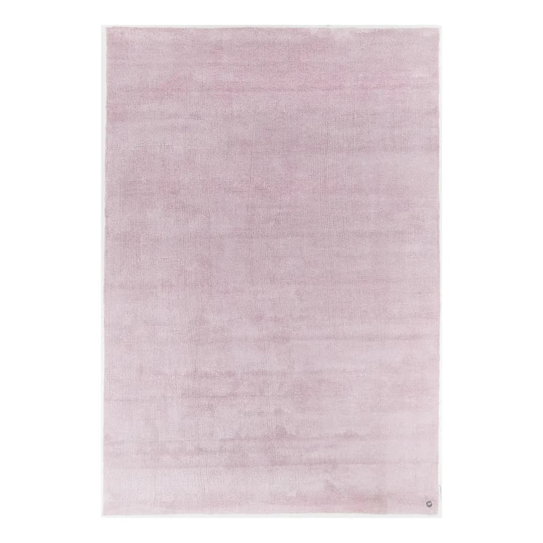 Kurzflorteppich Powder Pink/Rosa 85 x 155cm Flachgewebe | Rosa