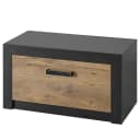 Garderobenbank Bozel | Braun