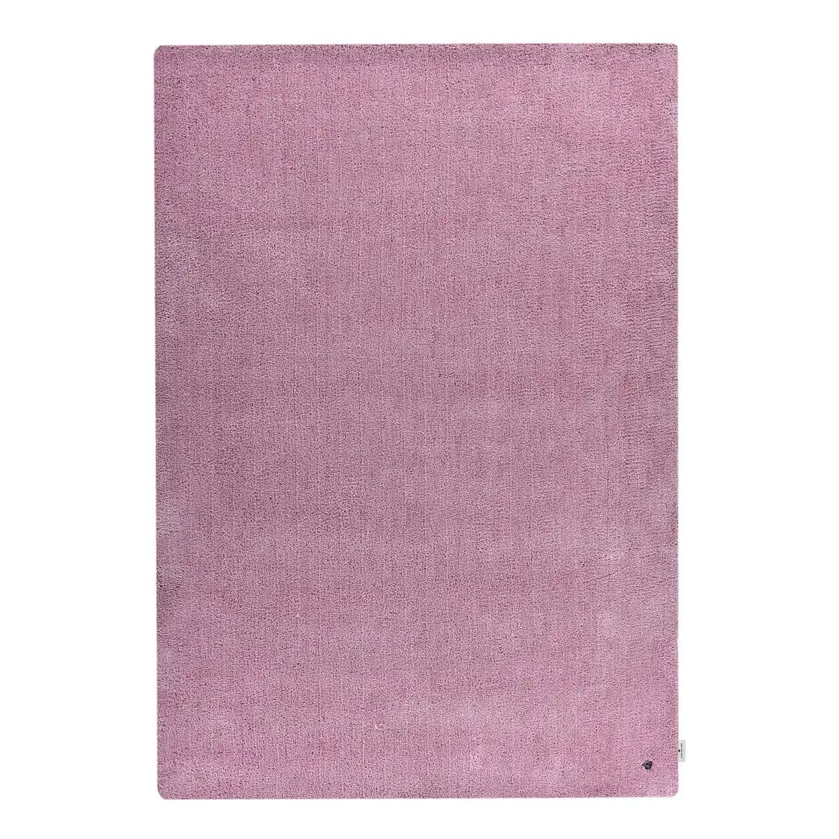 Hochflorteppich Cozy Uni | Rosa
