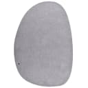 Hochflor-Teppich Cozy Uni Pebble | Grau