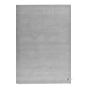 Hochflorteppich Cozy Uni 50 x 80cm Grau | Grau