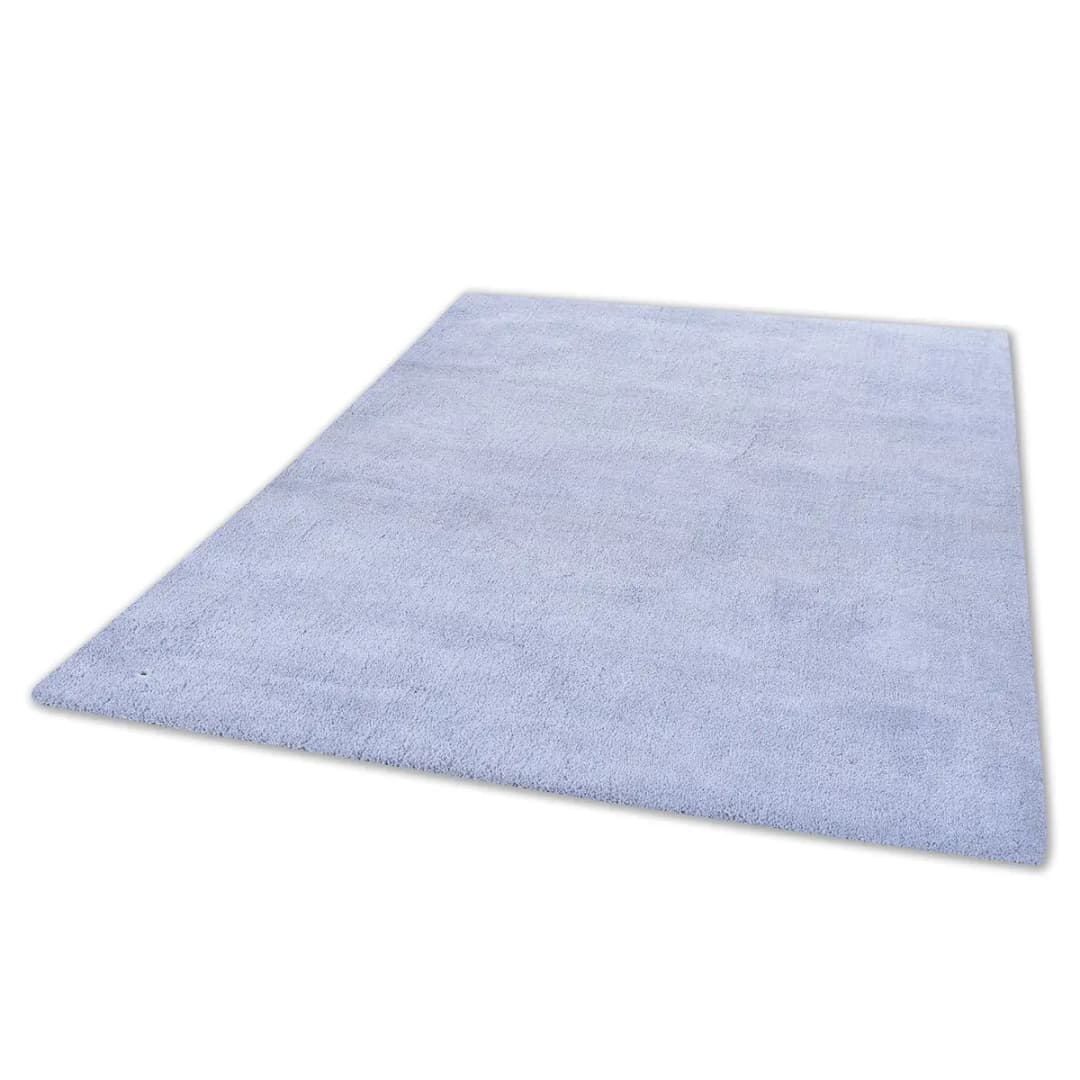 Hochflorteppich Cozy Uni | Blau