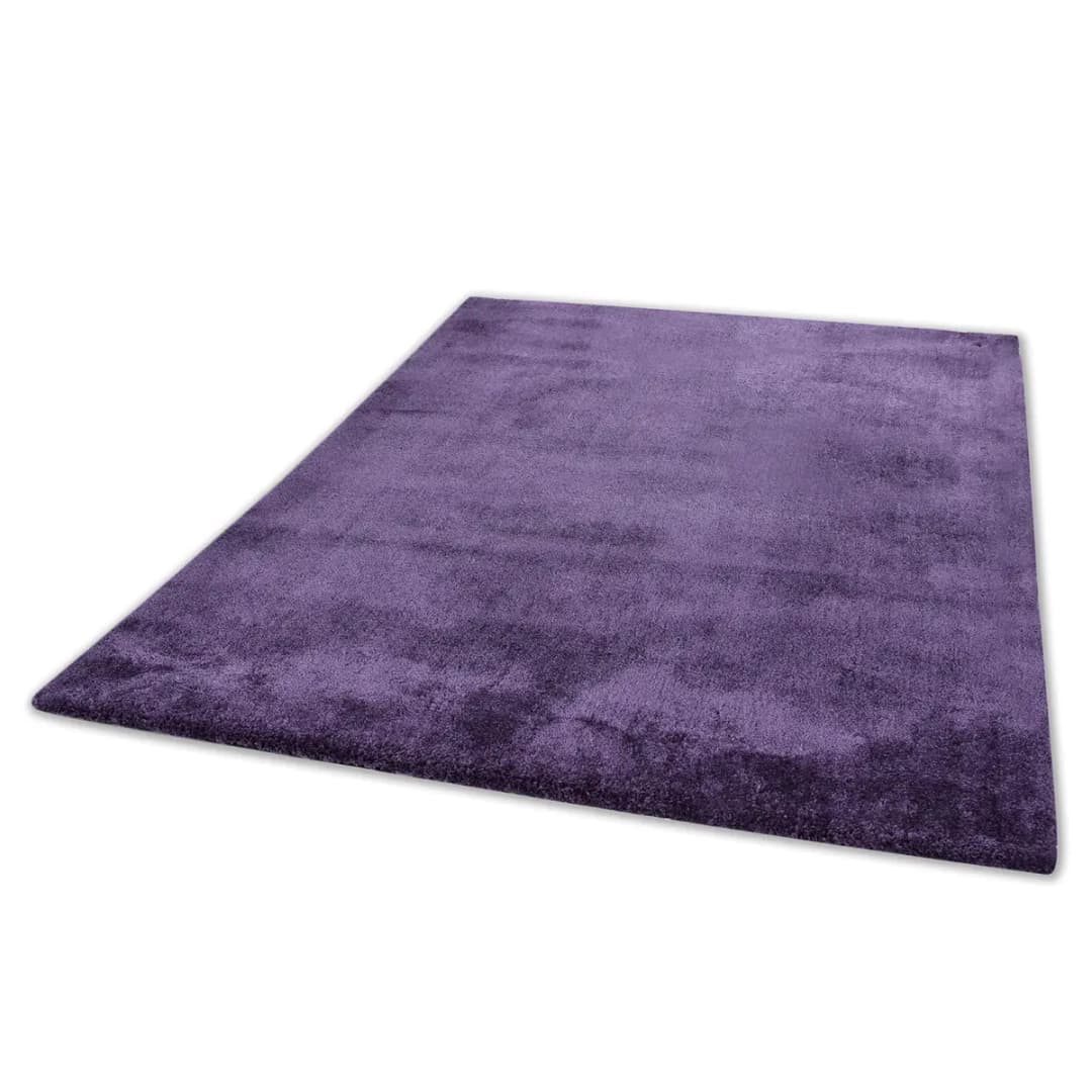 Hochflorteppich Cozy Uni | Lila