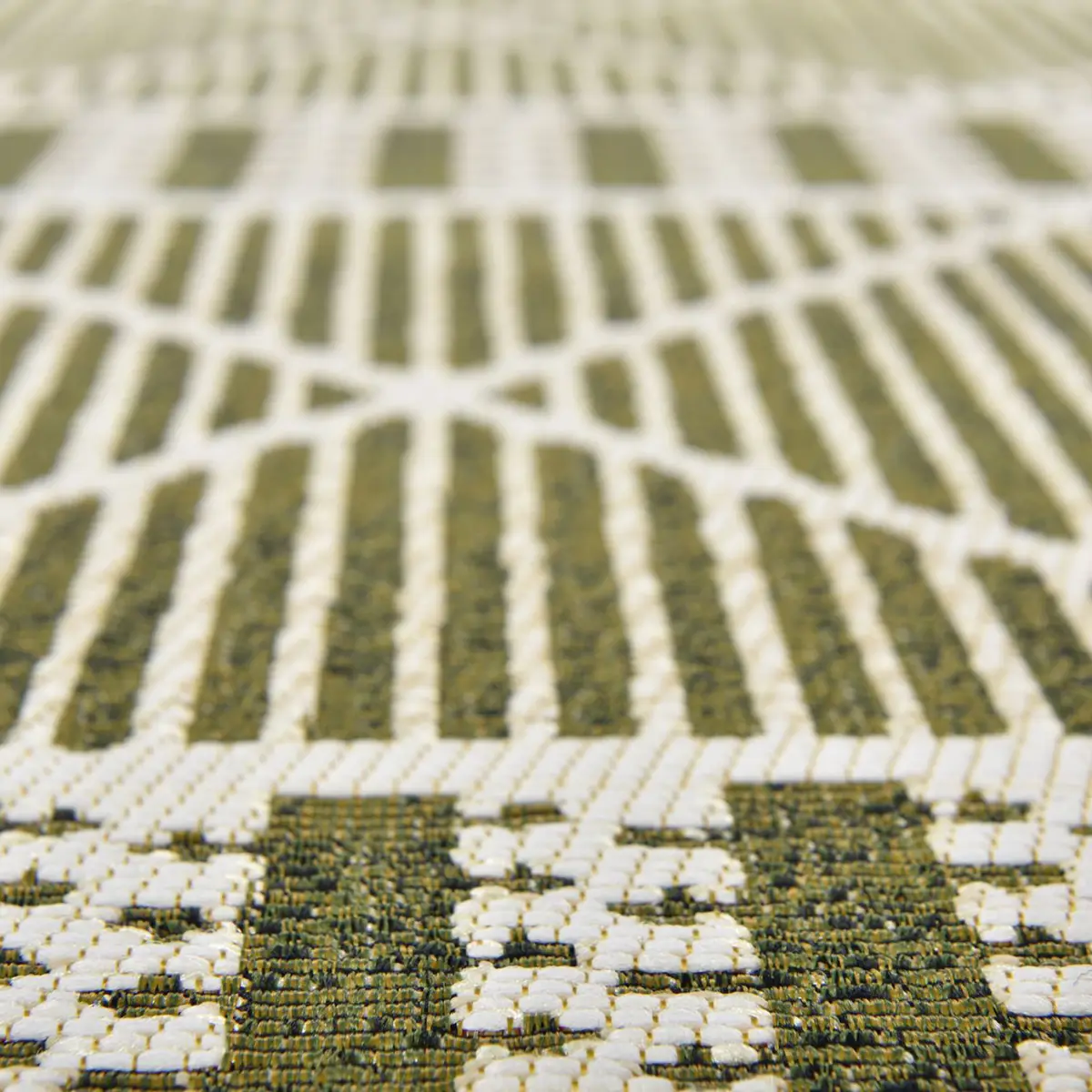 Outdoorteppich Funky Geometric Grün/Grün | Grün