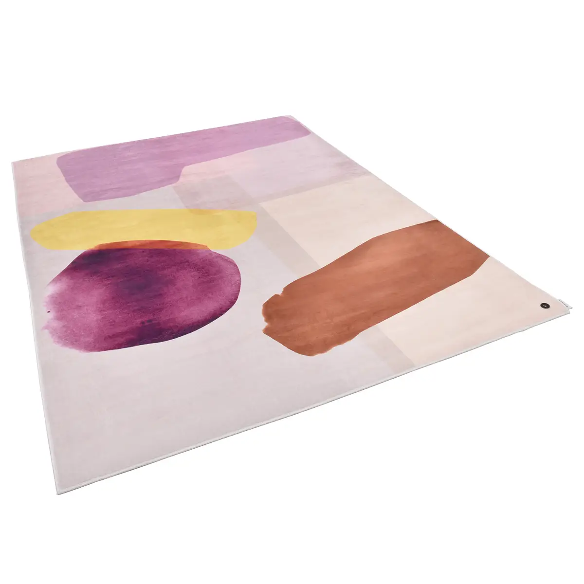 Kurzflorteppich Shapes Three Beige | Beige