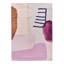 Kurzflorteppich Shapes Two Beige 160 x 230cm Webstoff | Beige