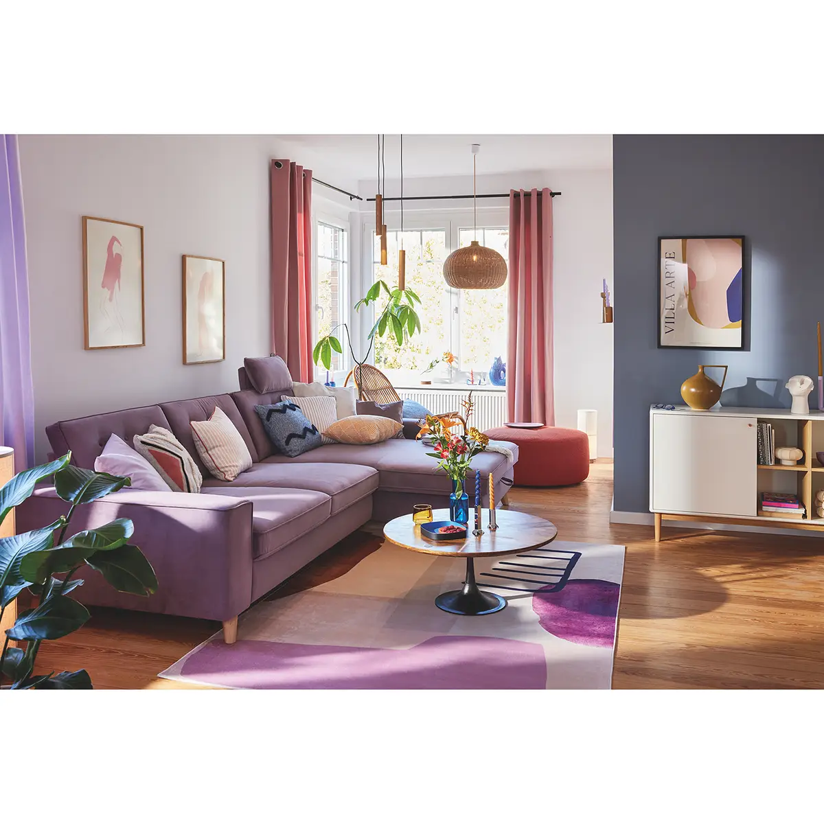 Kurzflorteppich Shapes Two Beige 160 x 230cm Webstoff | Beige