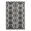 Kurzflorteppich Ethnie 300 Grau 200 x 290cm | Grau