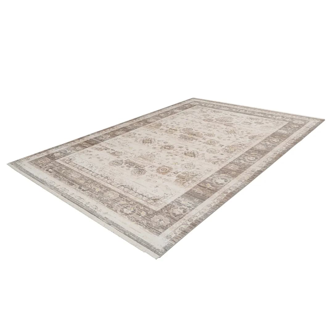 Kurzflorteppich Baroque 1000 Beige 120 x 170cm | Beige