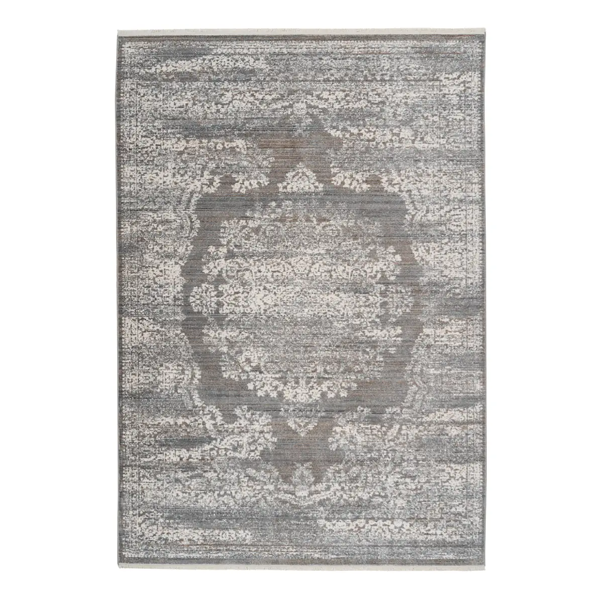 Kurzflorteppich Baroque 1200 Beige | Beige