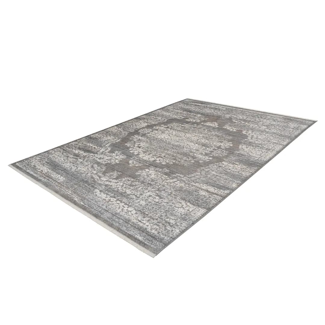 Kurzflorteppich Baroque 1200 Beige | Beige