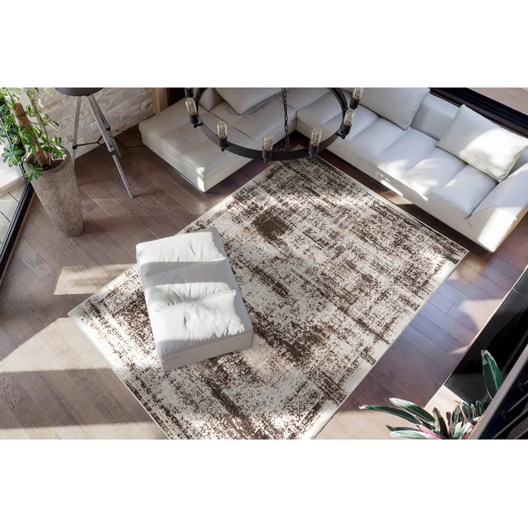 Kurzflorteppich Ariya 225 II Braun 160 x 230cm | Braun
