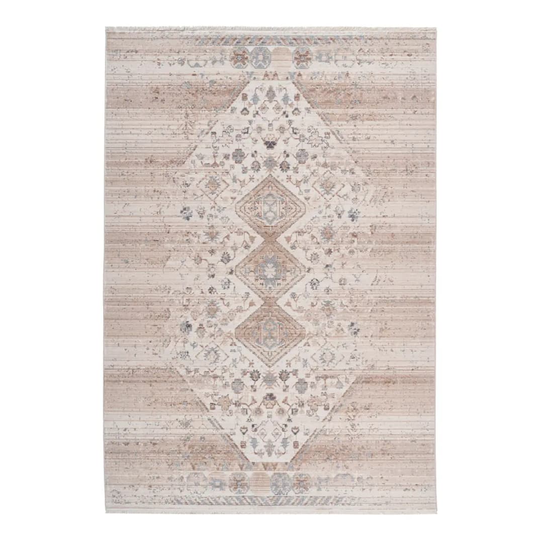 Kurzflorteppich Baroque 1100 Beige 160 x 230cm | Beige