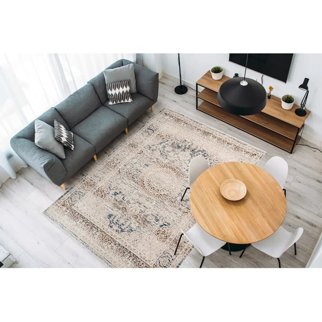 Kurzflorteppich Anouk 1125 Beige | Beige
