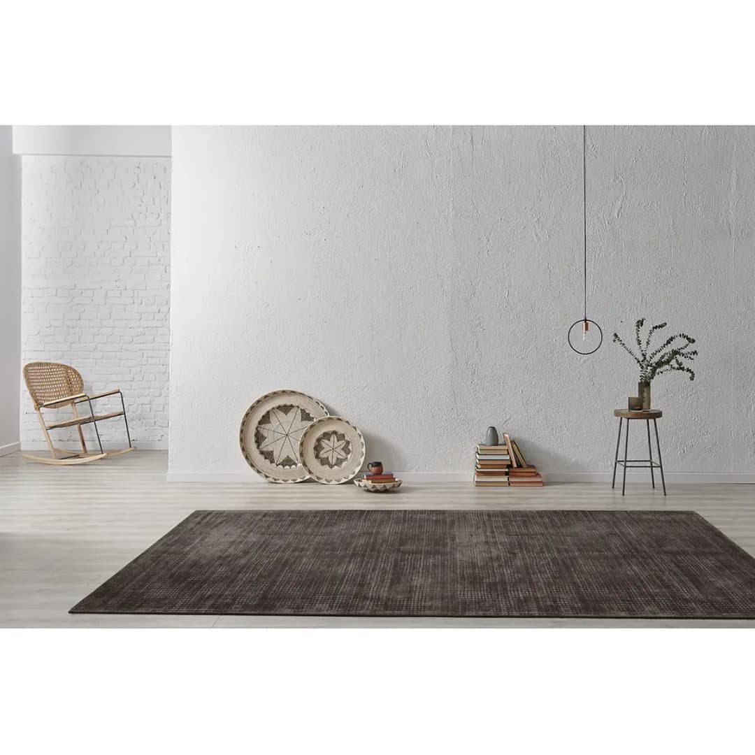 Kurzflorteppich Bridget 125 | Braun