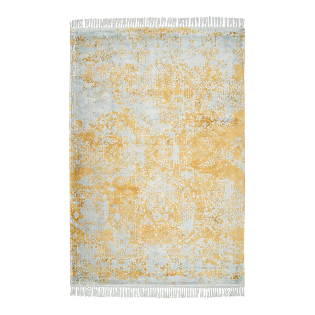 Kurzflorteppich Dolce Vita 325 Gold/Grau 160 x 230cm