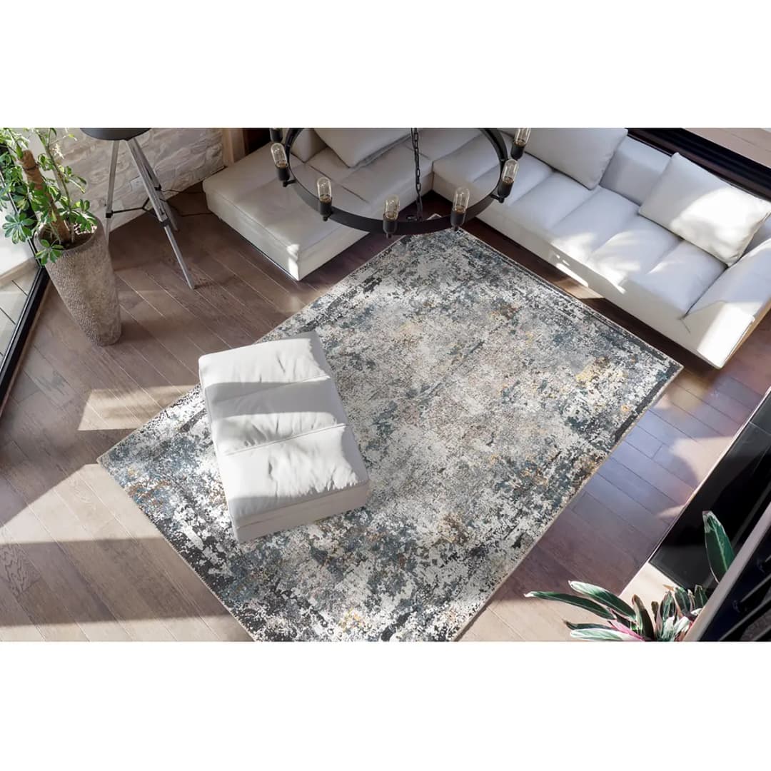 Kurzflorteppich Faye 1225 Multicolor | Mehrfarbig
