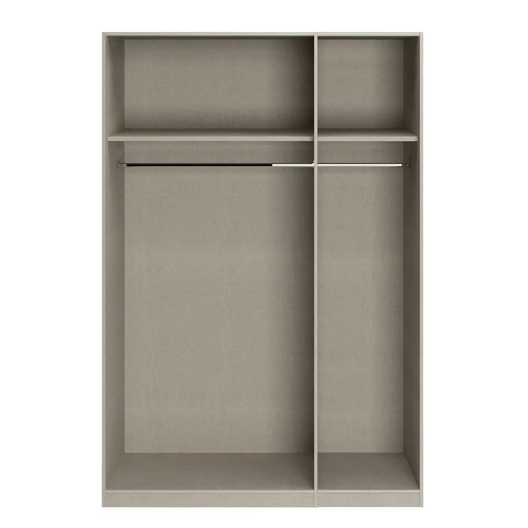 Drehtürenschrank Alabama | Braun