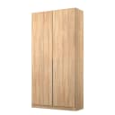 Drehtürenschrank Alabama | Braun