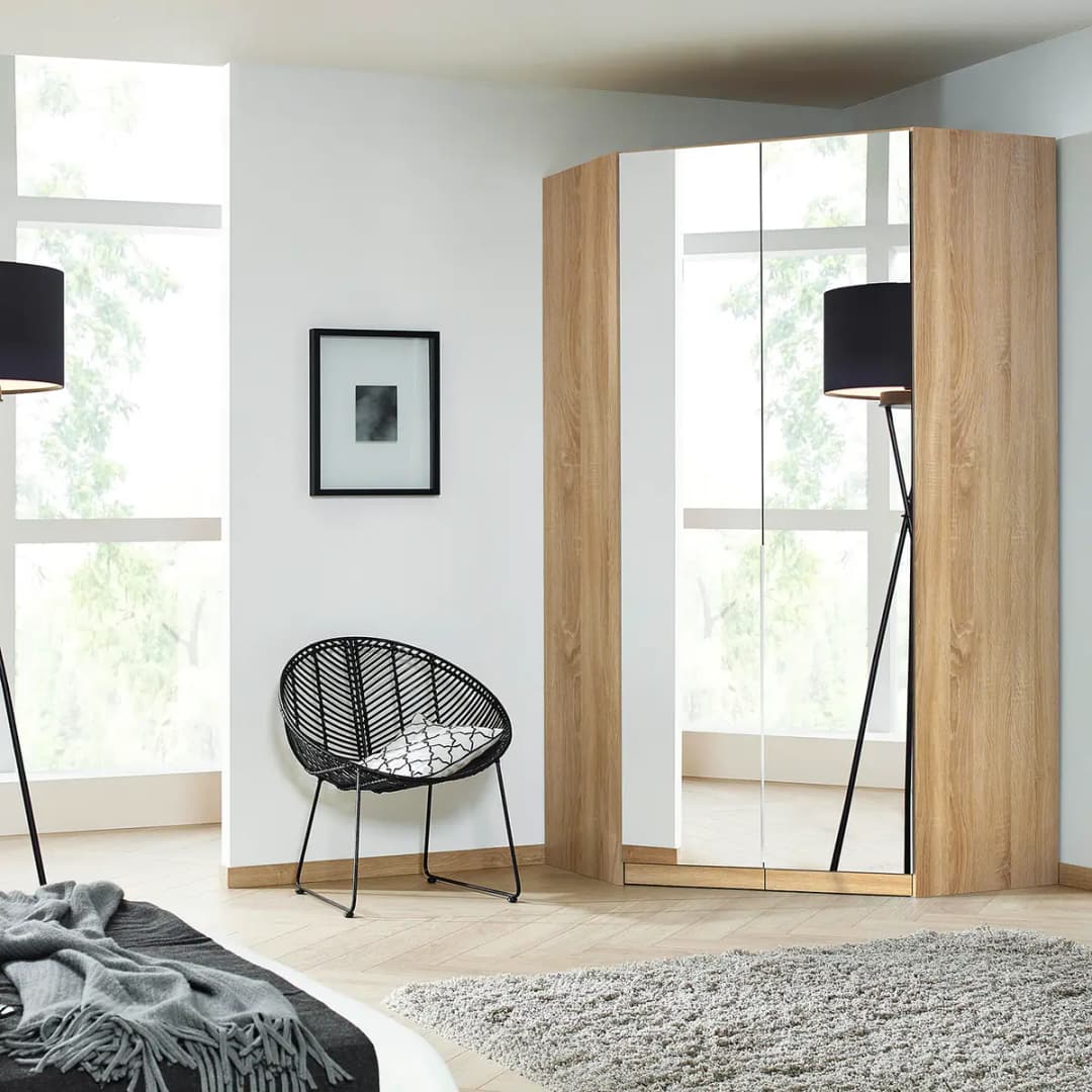Eckschrank Alabama Typ A | Braun