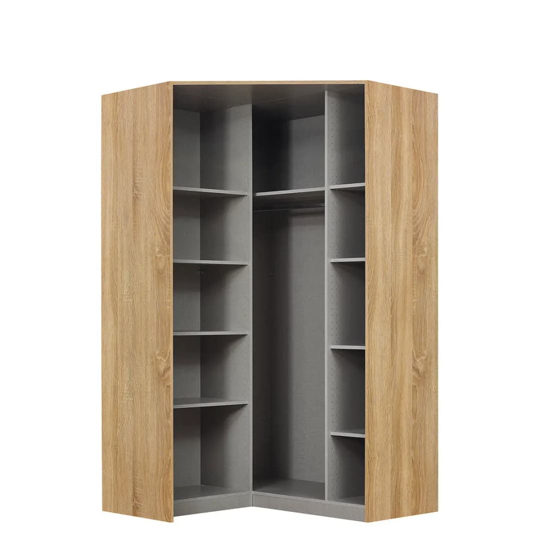 Eckschrank Alabama Typ A | Braun