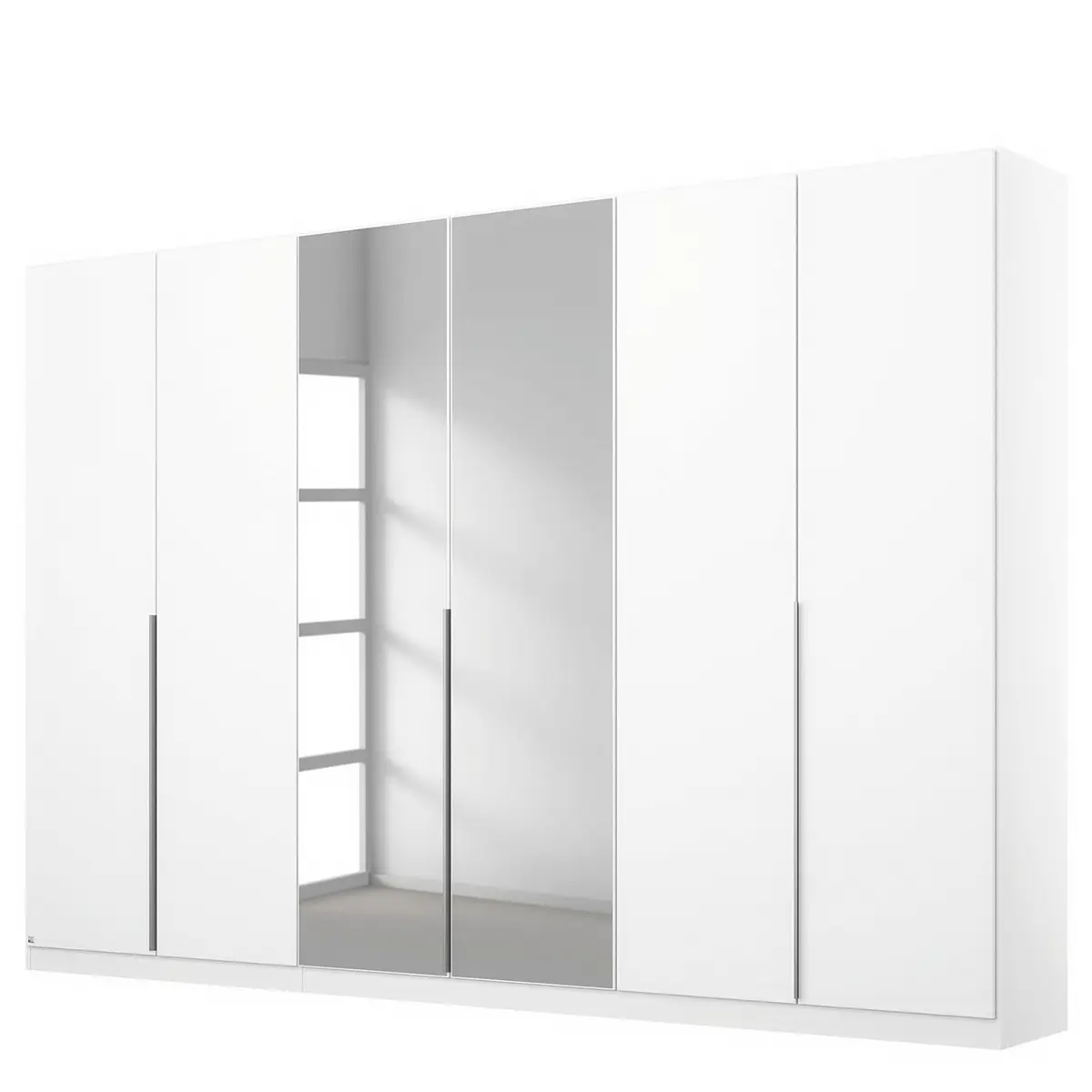 Drehtürenschrank Alabama | Weiß